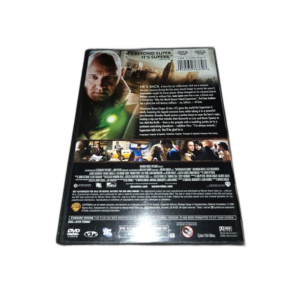 Superman Returns DVD Fullscreen (SEALED) - Picture 2 of 3